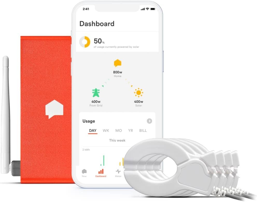 Sense Energy Monitor with Solar – Track Electricity Usage and Solar Production in Real Time