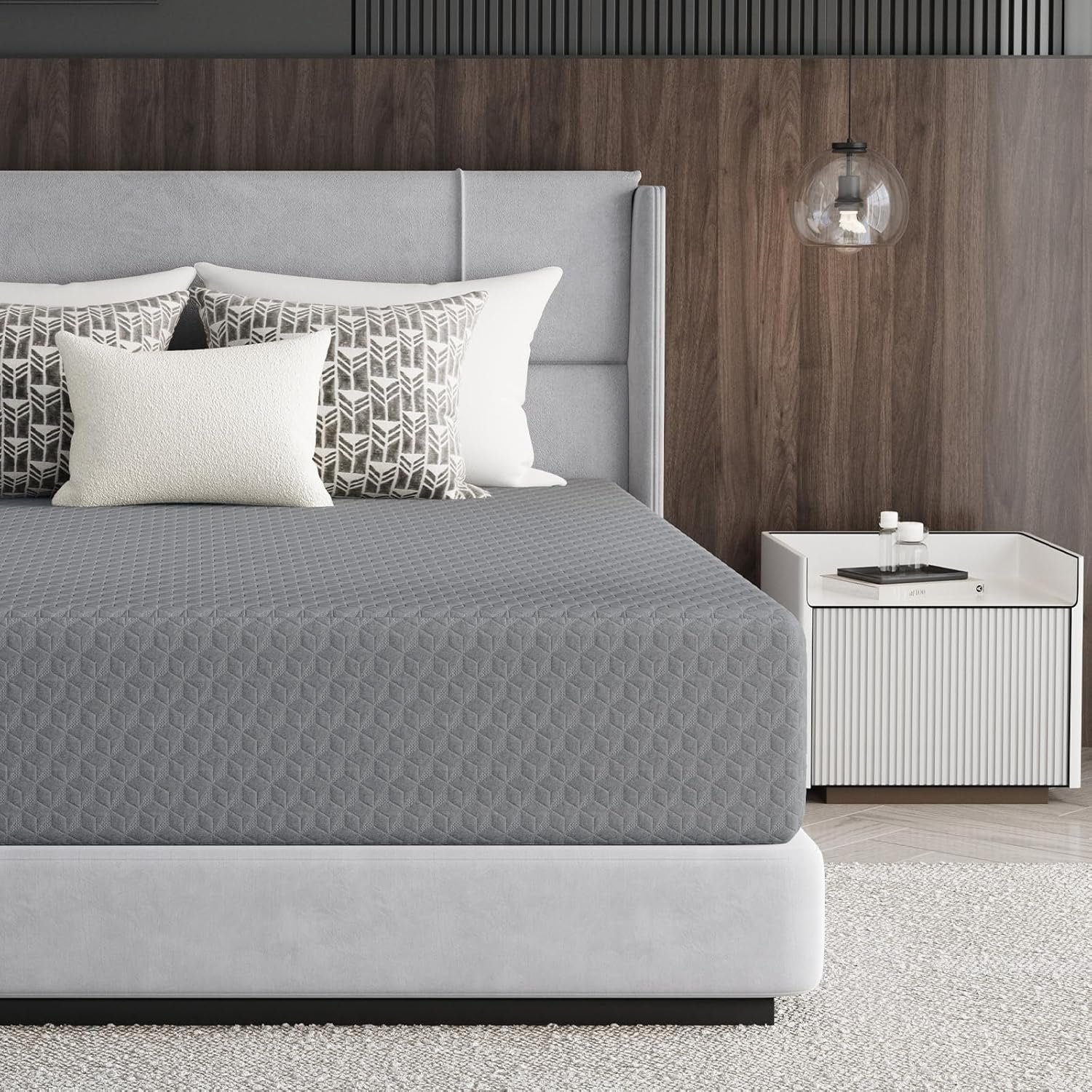 Novilla Full Size Mattress 14 Inch, Cooling Memory Foam Mattress Full with Enhanced Airflow, Pressure Relief & Durable Support, CertiPUR-US Certified Full Mattresses in a Box with Breathable Fabric