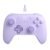 8BitDo Ultimate 2C Wired Controller for Windows PC and Android, with 1000Hz Polling Rate, Hall Effect Joysticks and Hall Triggers, and Remappable L4/R4 Bumpers (Purple)
