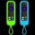 [2 Pack] Silicone remotes Cover case Compatible with TCL/Hisense-Roku Remote& Express 4K+ / Roku-StreamingStick+(Luminous Green + Blue) Glow in The Dark