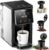AIRMSEN Grind & Brew Coffee Maker with Grinder – Single Serve Machine Compatible with K-Cup Pods & Ground, 1000W Fast 6-14oz Brewer, Descaling Alert, Touchscreen & 50oz Removable Tank