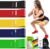 TechStone Resistance Bands Set for Men and Women, Pack of 5 Different Levels Elastic Band for Home Gym Long Exercise Workout – Great Fitness Equipment for Training, Yoga – Free Carrying Bag